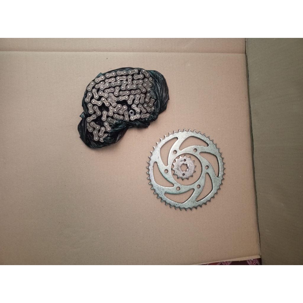 gir set rantai/gear satu set original scorpio z