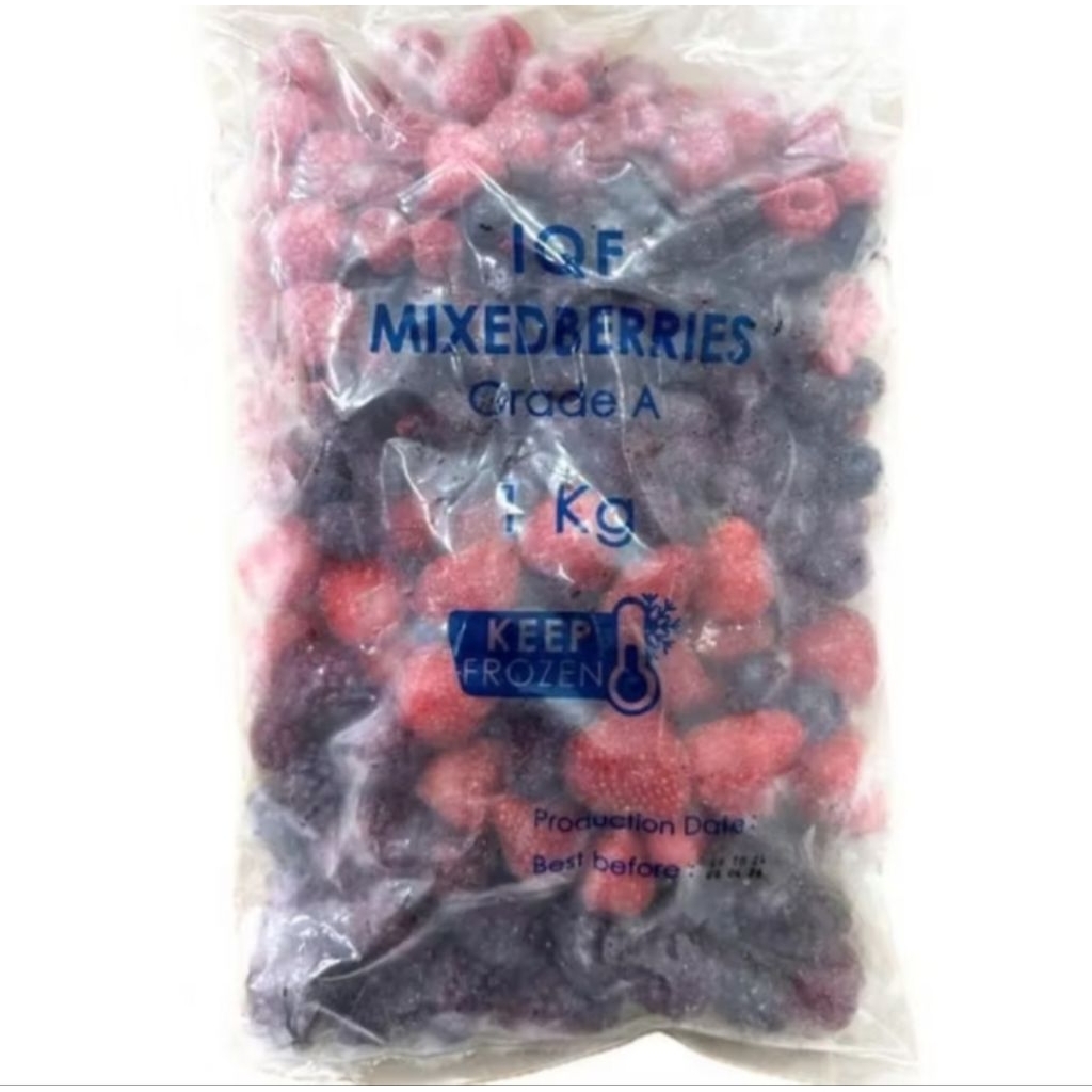 

IQF Frozen Mixed Berry 1kg/Buah Beku Mixed Berry 1kg