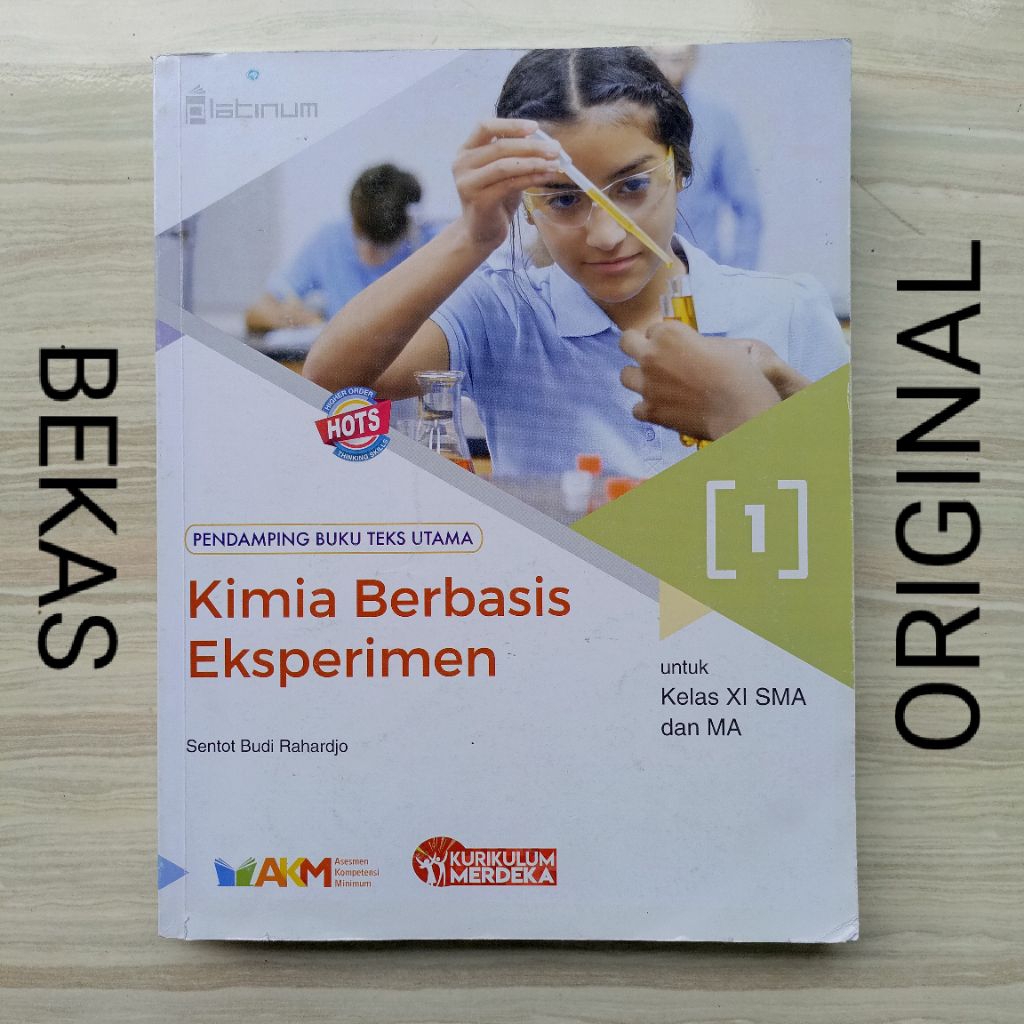 Buku IPA Kimia Berbasis Eksperimen 1 kelas 11 XI 2 II MA SMA Penerbit Platinum Tiga Serangkai Kuriku