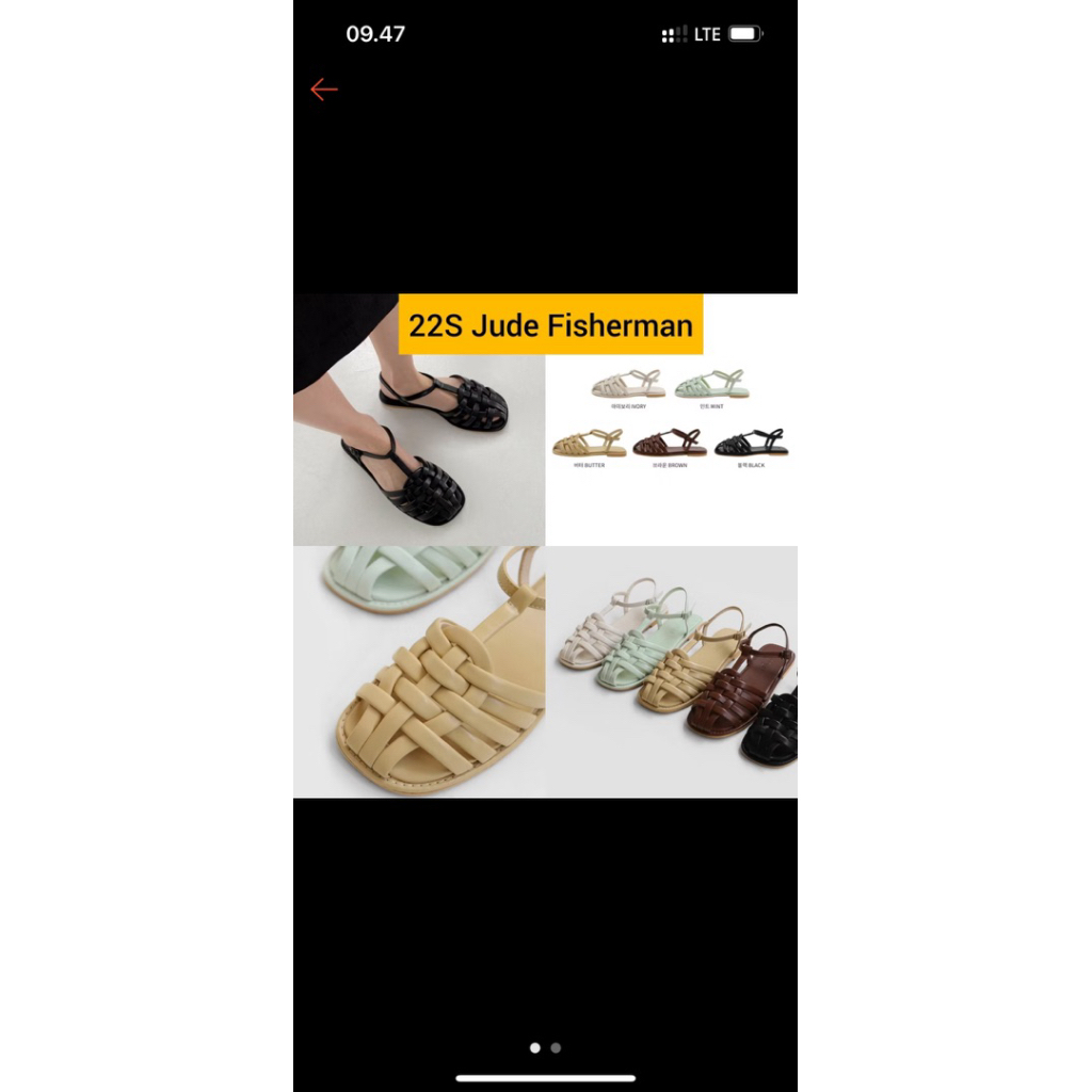 Sandal Sappun Korea, jude fisherman