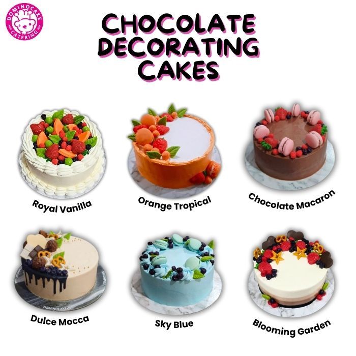 

Dominocake | Chocolate Decorating Cakes | Kue Ulang Tahun