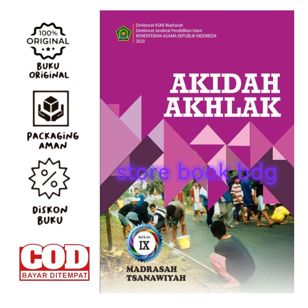 BUKU AKIDAH AKHLAK MTS KELAS IX EDISI 2020