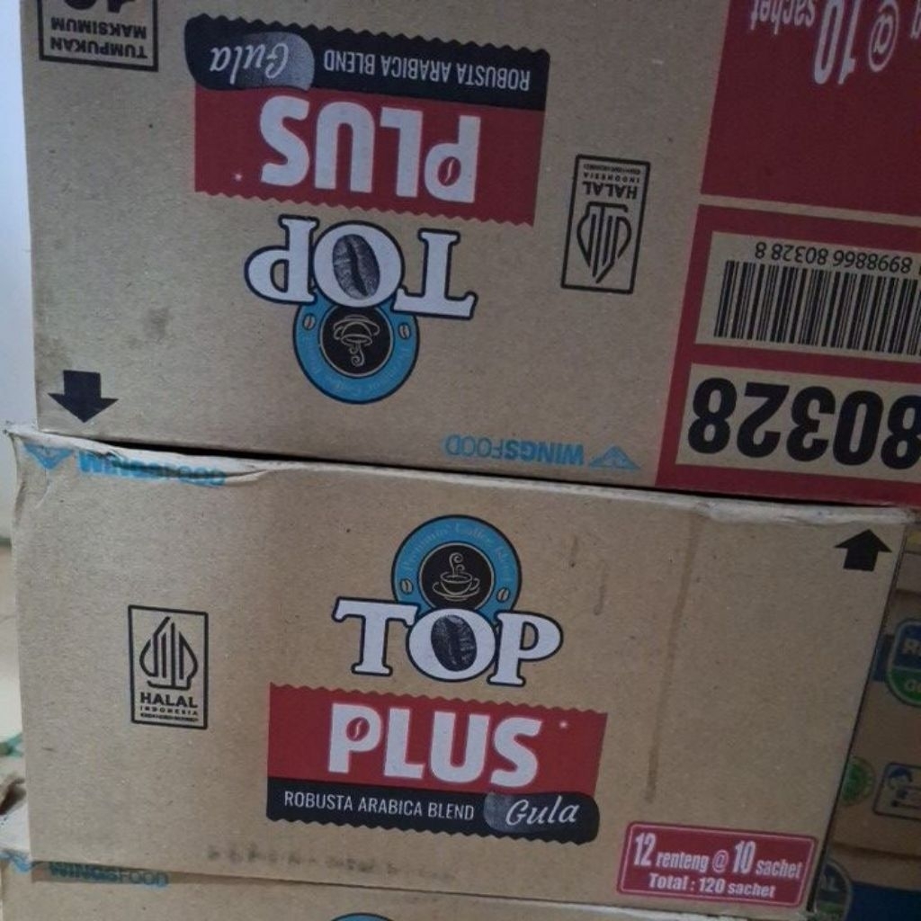 

top coffee plus gula 1 dus top plus