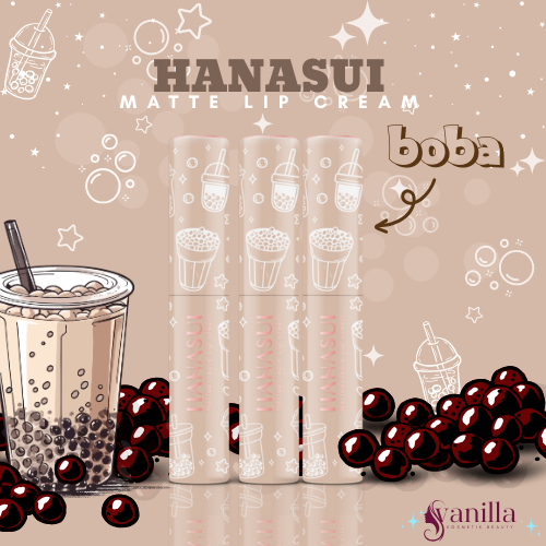 HANASUI- Matte Lip Cream Boba