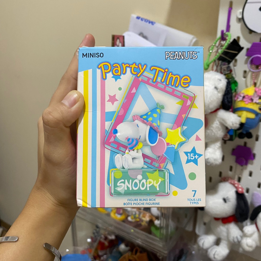 SNOOPY BLIND BOX MINISO - ONE MAN SHOW