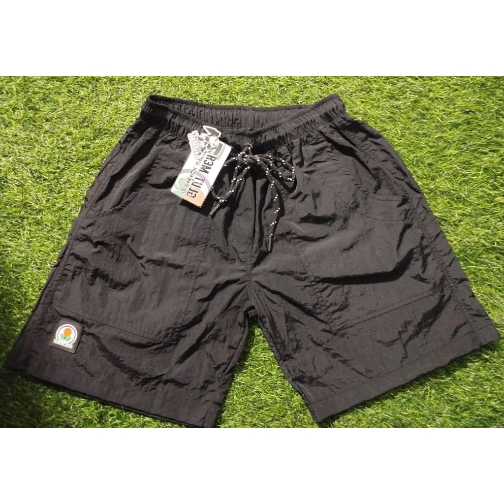 short pants celana pendek nylon crinkle