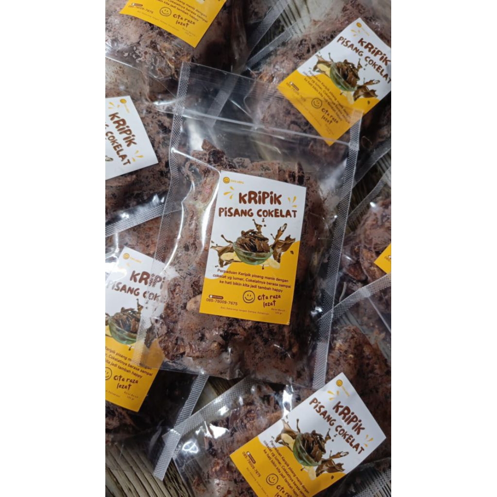 

Keripik Pisang Cokelat Lumer