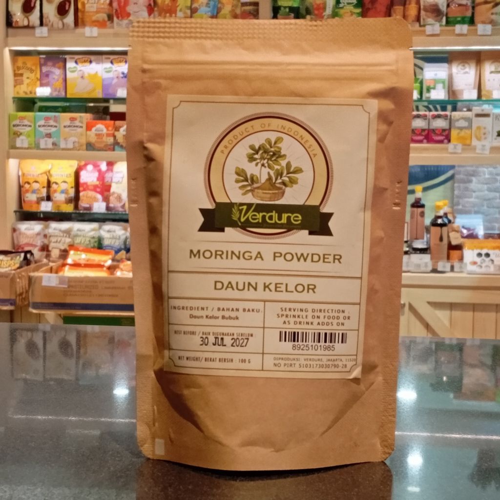 

Moringa Powder 100gr By Verdure