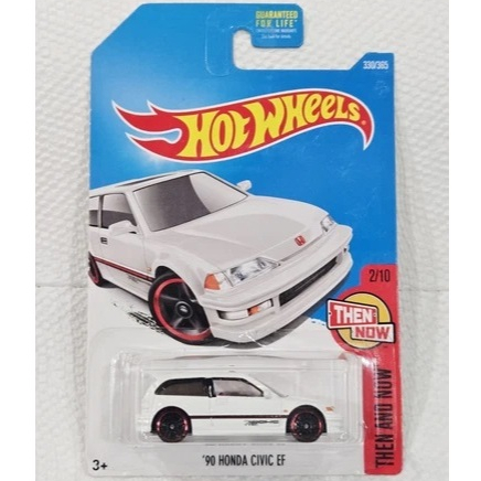 2017 Hot Wheels - '90 Honda Civic EF - White - US Card