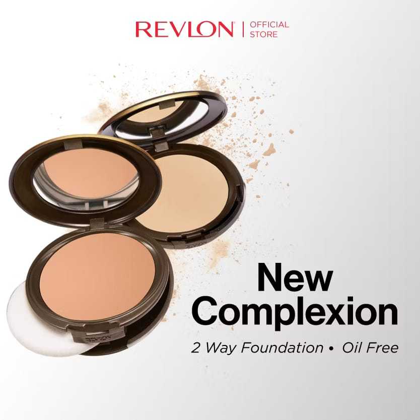 Revlon new complexion 2 WAY FOUNDATION WITH UV PROTECTION SPF 35 PA ++ TERSEDIA REFILL