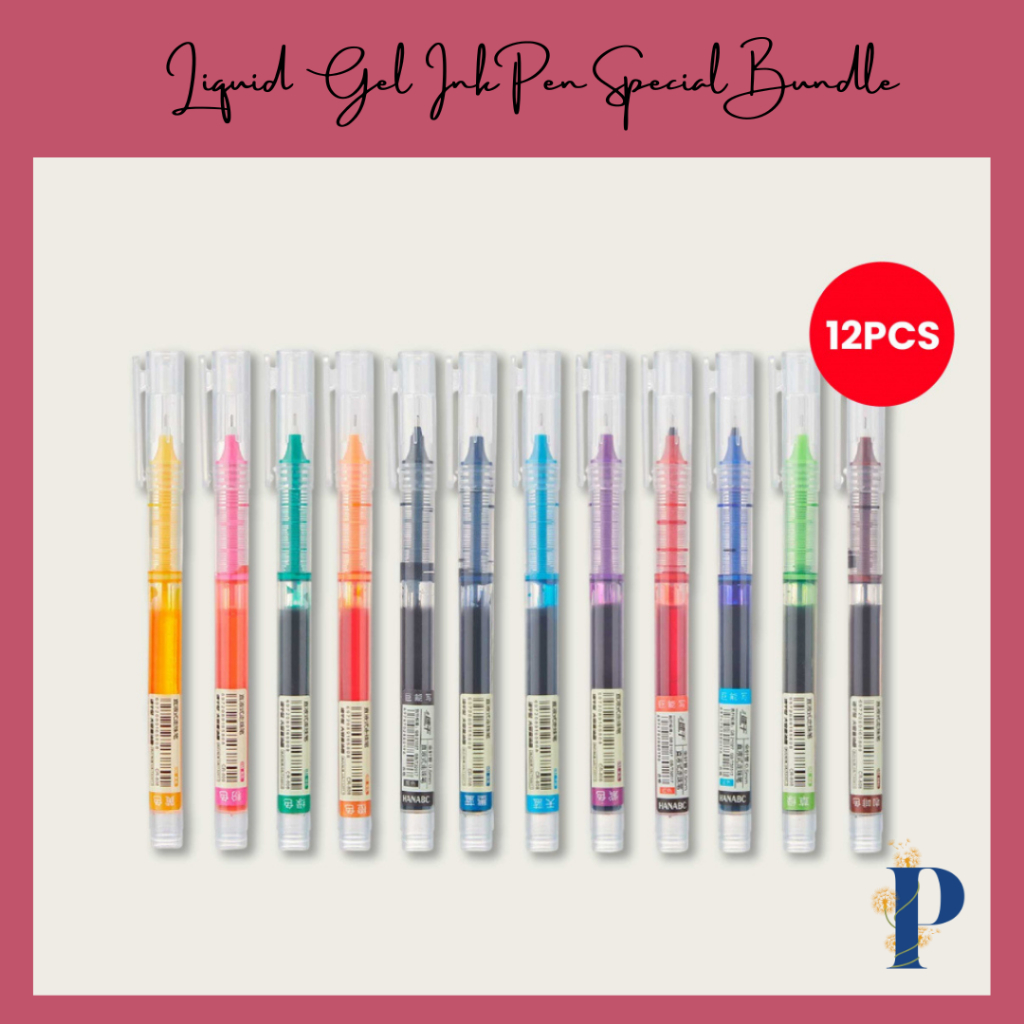 

Liquid Gel Ink Pen Special Bundle I Pulpen Cair I Pulpen Warna Warni