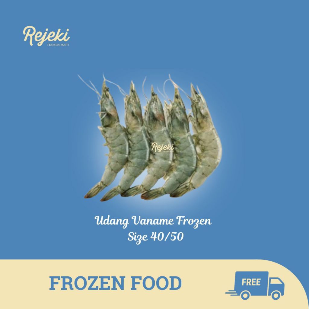 

Udang Vaname Frozen 250gr - Rejeki Frozen