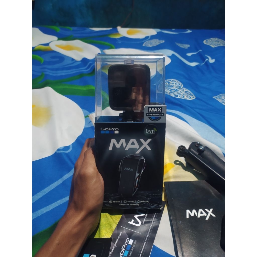 GOPRO HERO MAX 360 second - gopro MAX - action camera - camera 360 - camera mini serba guna
