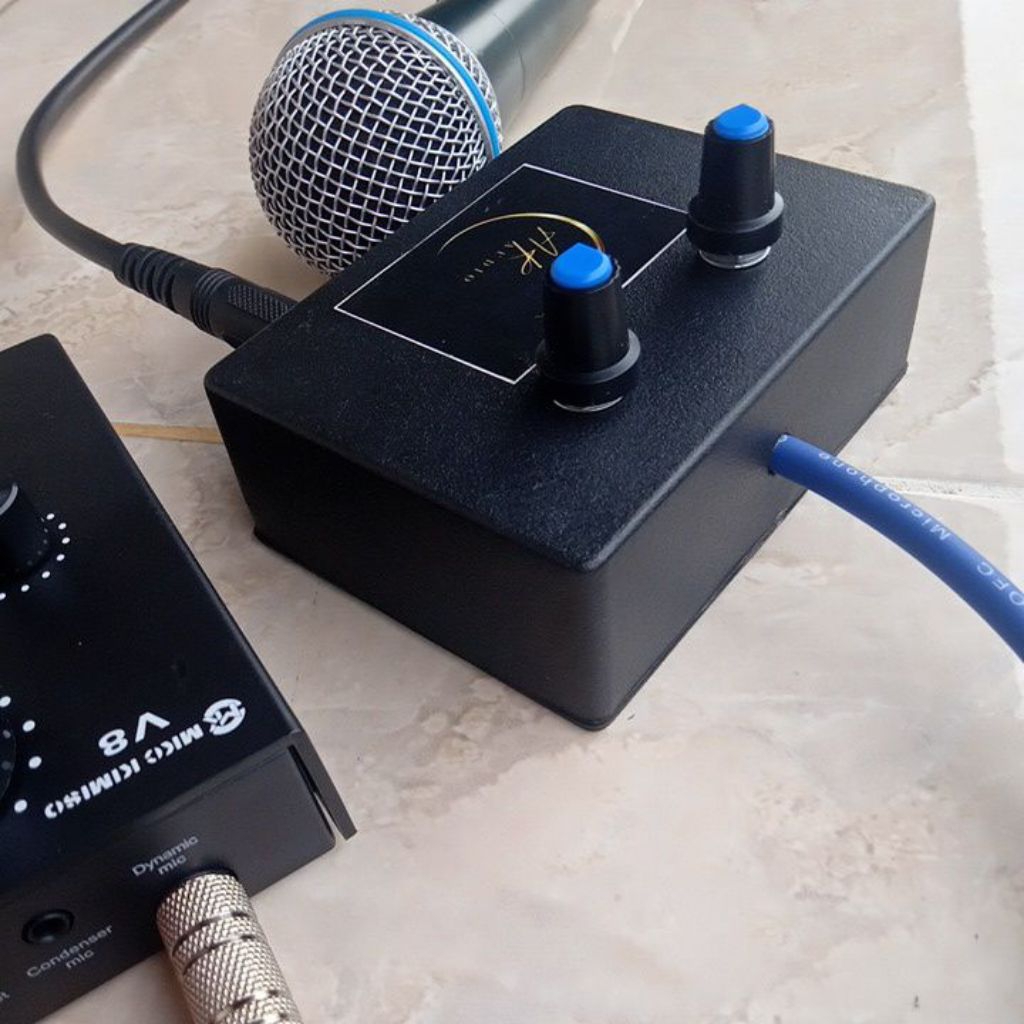 Converter Vokal Mic Dynamic Soundcard 2 Input