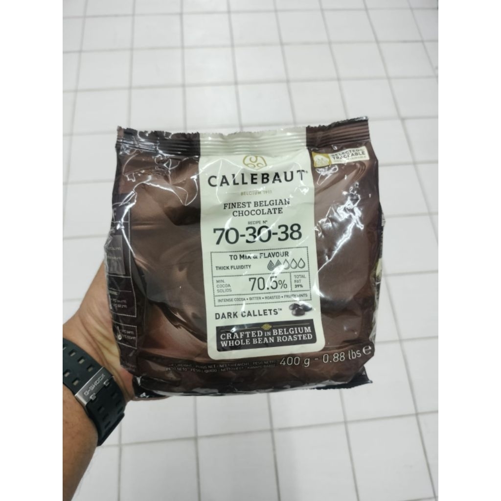

CALLEBAUTY DRAK CALLETS 70-30-38 (70.5%) 400 GRM