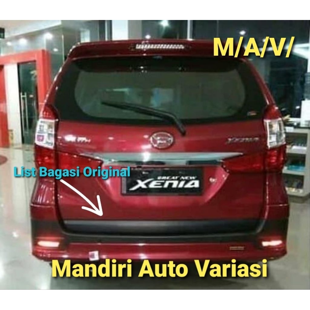 List Pintu Bagasi Xenia R Sporty