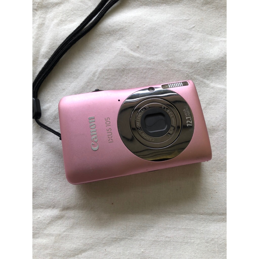 kamera digital canon ixus 105 pink