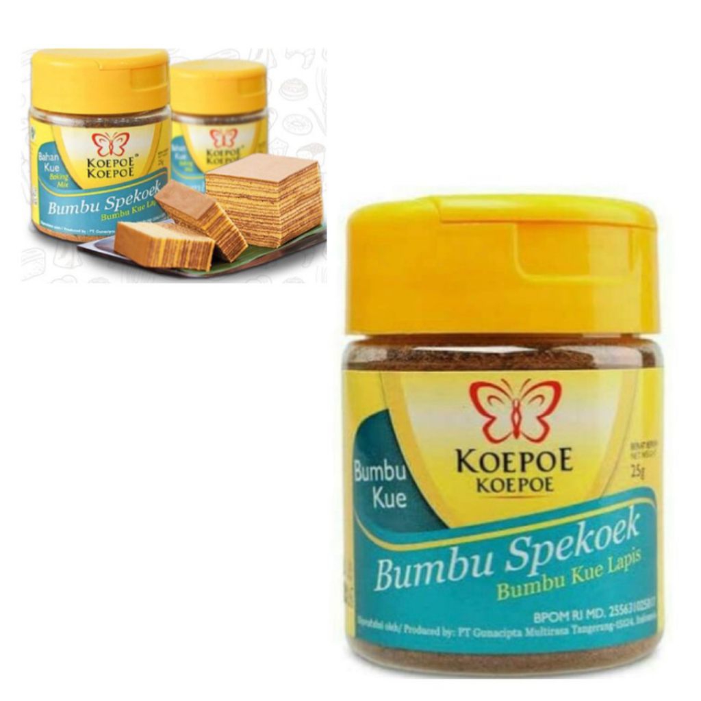 

KOEPOE - KOEPOE Bumbu Kue Lapis SPEKOEK 25 Gram