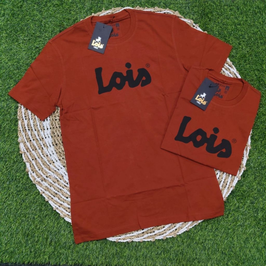 KAOS LOIS ORIGINAL T SHIRT LOIS JEANS ORI KATUN PRINTING