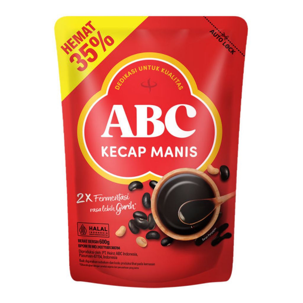 

ABC Kecap Manis Refill 600gr
