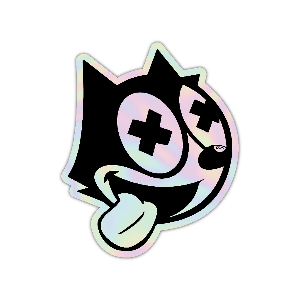 

Z407 sticker karakter aesthetic, stiker hologram satuan