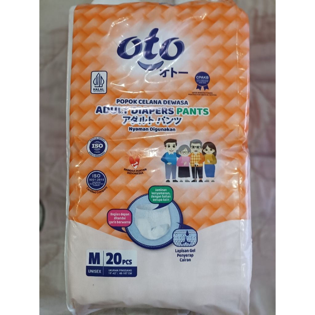 Oto Celana Popok Dewasa M 20
