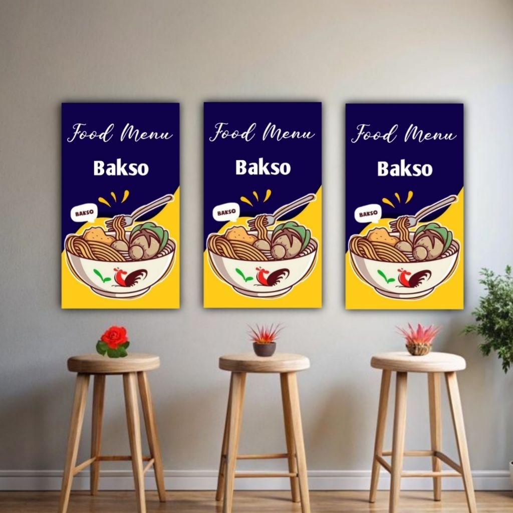 

Bakso Pajangan Dinding tembok | Aksesoris Jualan