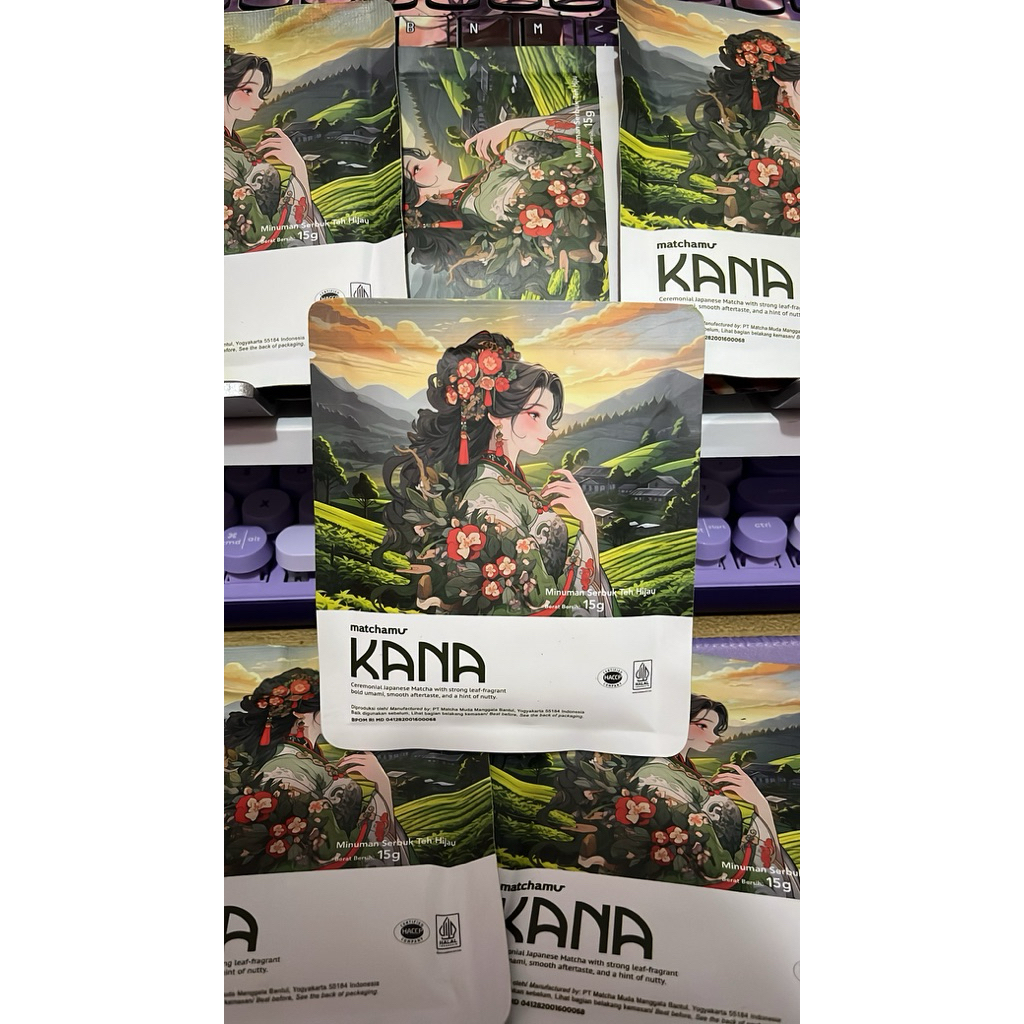 

matcha ceremonial/matchamu KANA/matcha ceremonial grade KANA 15gr