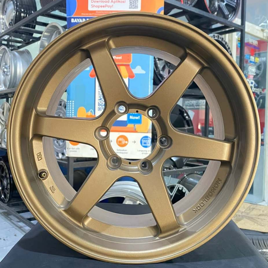 Velg Te37 R18 Pcd 6X139,7 Velg Original Hsr Cocok Untuk Fortuner Pajero Hilux Dlln