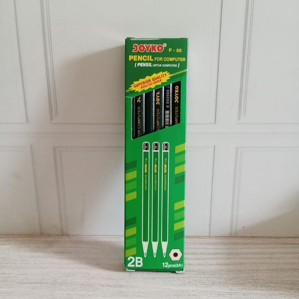 

Pensil Joyko 2B P-88 Isi 12pcs