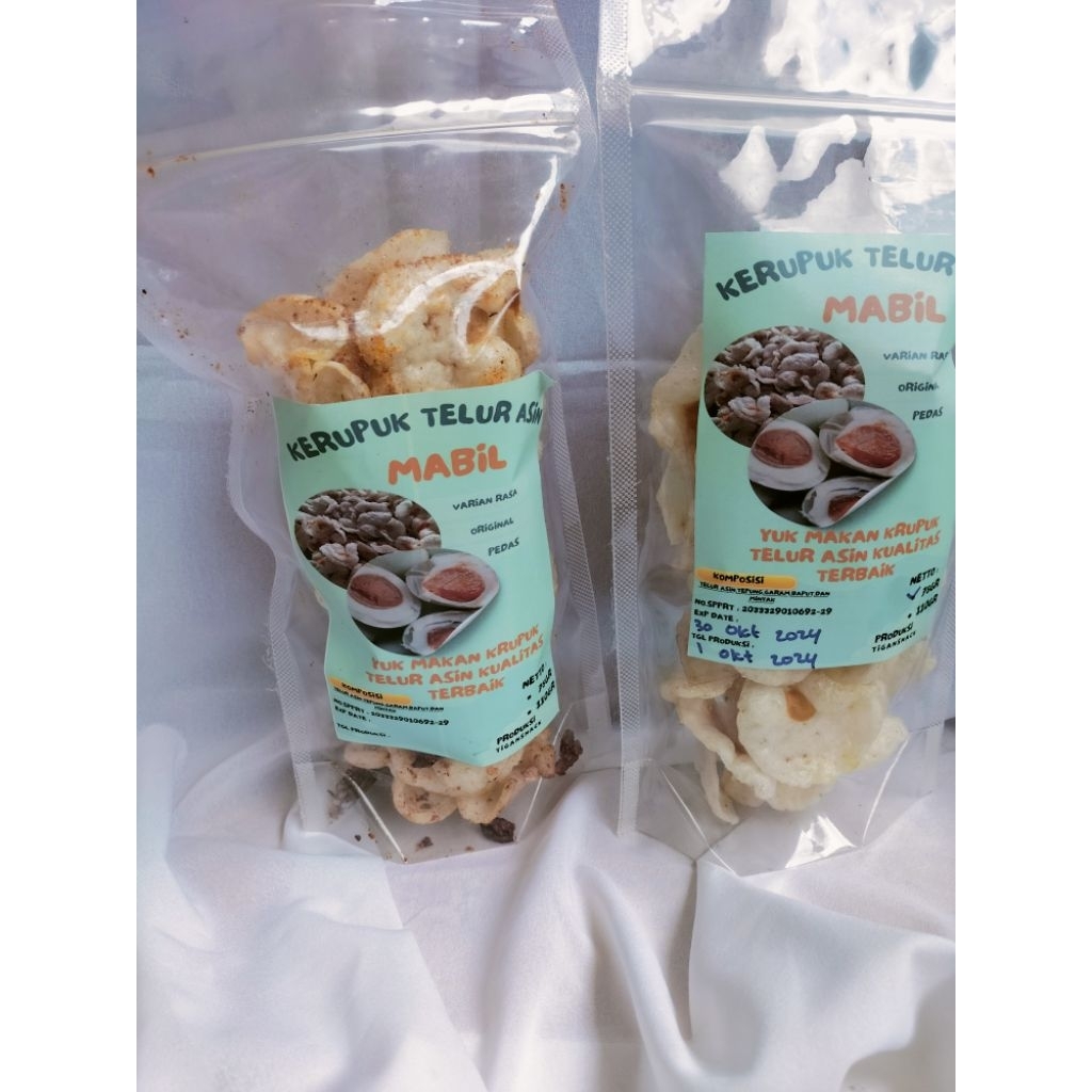 

MABIL kerupuk telur asin