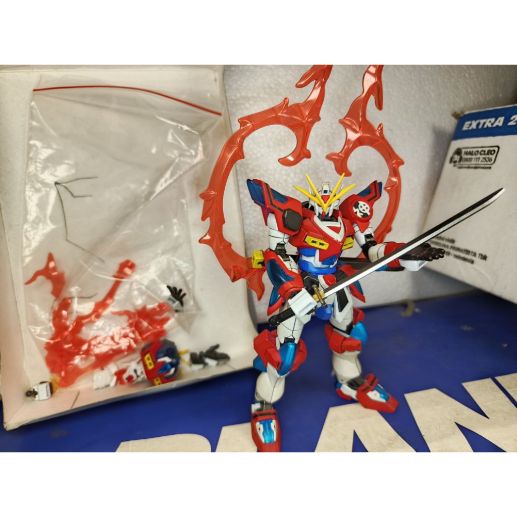 HGBFT KAMIKI BURNING GUNDAM SECOND ORI BANDAI  | GUNPLA | ROBOT