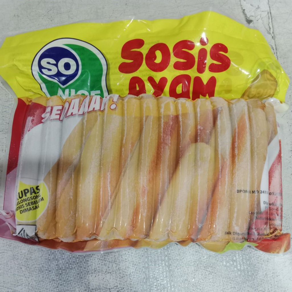 

So nice sosis ayam 1kg