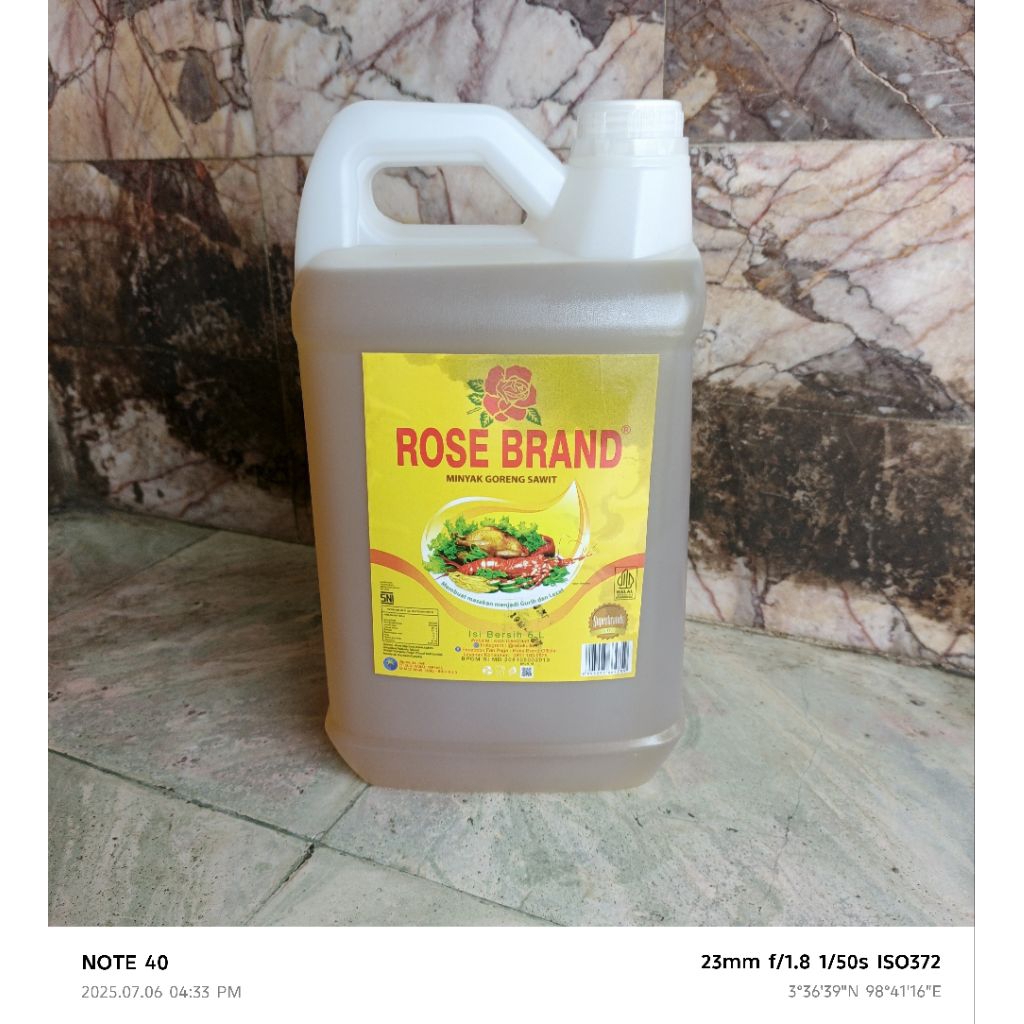

ROSE BRAND JEREGEN ~ MINYAK GORENG 5 LITER