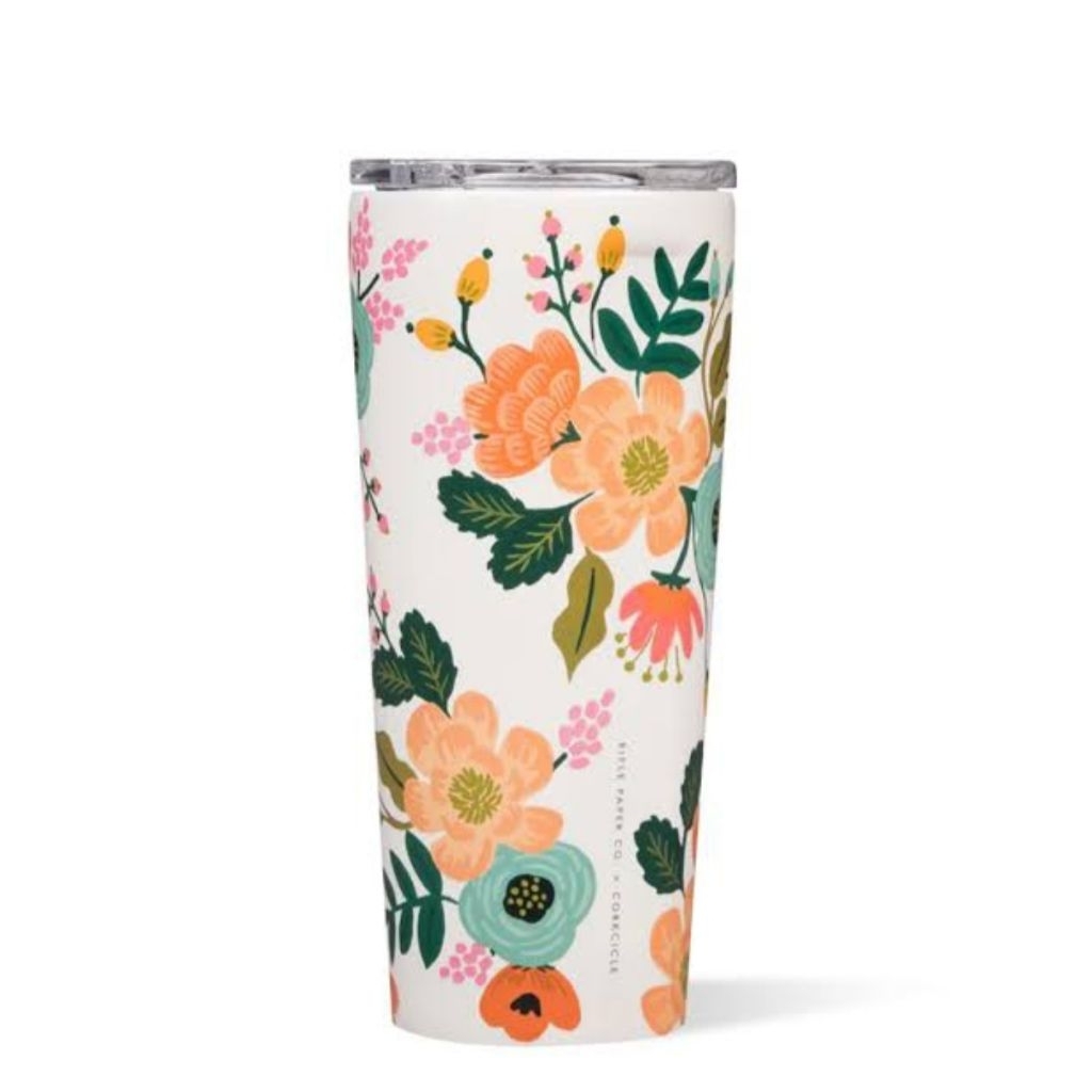 CORKCICLE Flowers Tumbler Preloved Like New