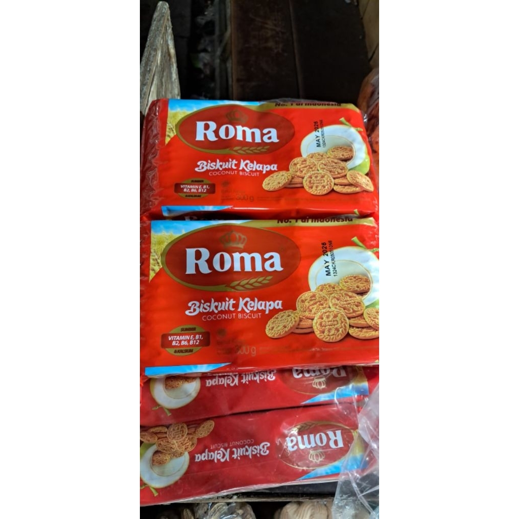 

Biskuit Roma Kelapa, Biskuit Kemasan, Biskuit Kelapa
