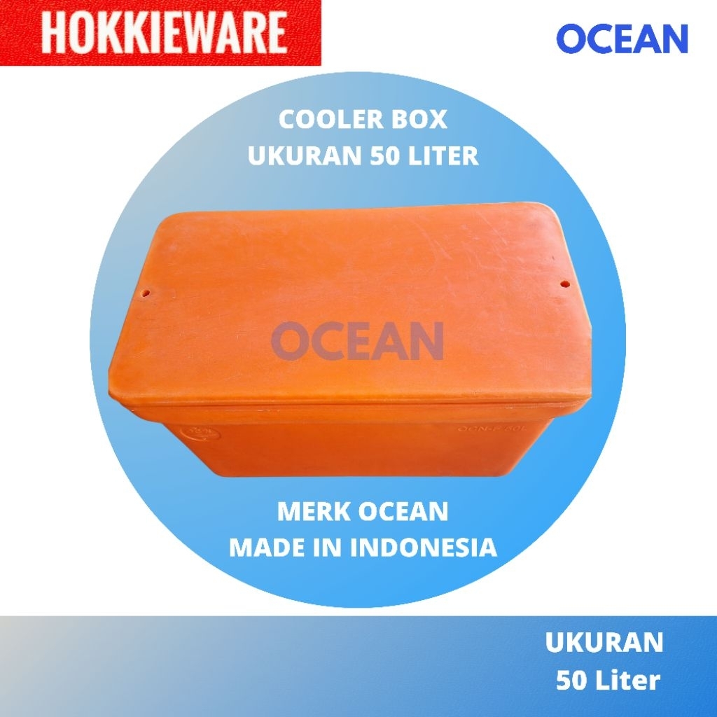 Cooler Box OCEAN 50 L / Tempat Es / Fiber Ocean