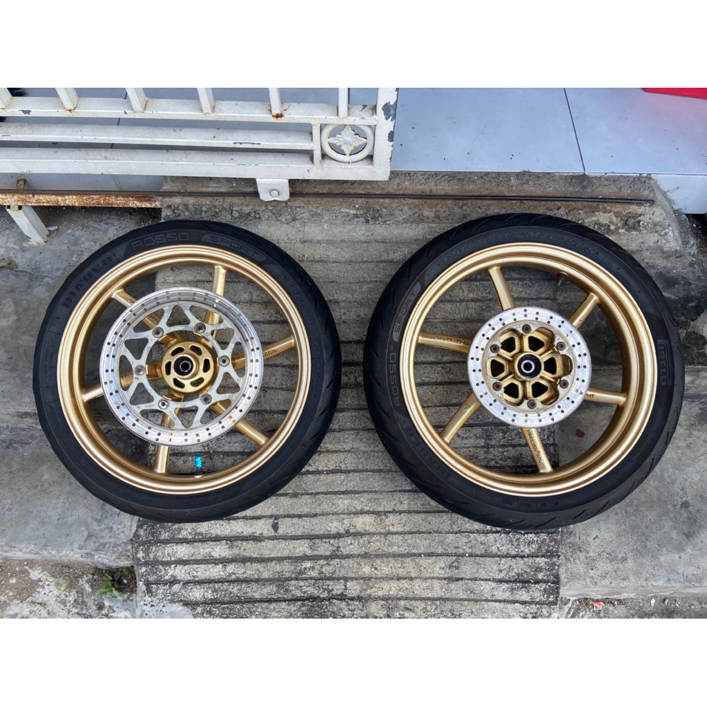 velg rcb sp522 pnp ninja rr set ban dan piringan ori