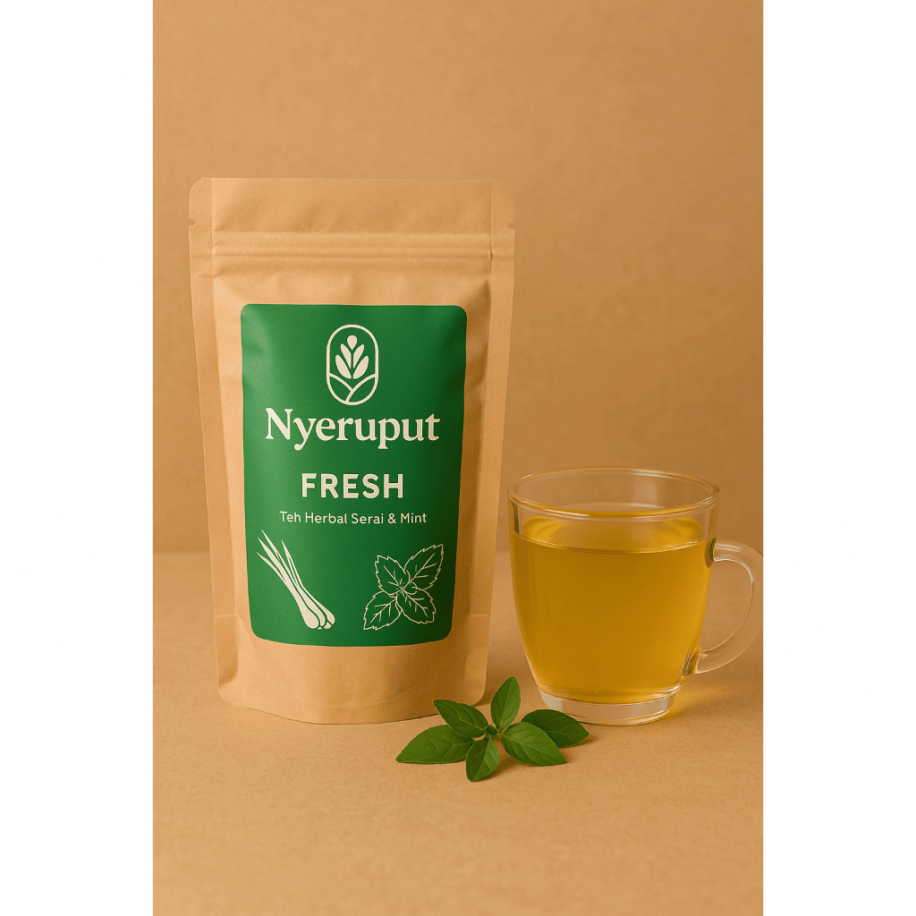

Nyeruput Fresh – Teh Herbal Serai & Mint (Refreshing Series)