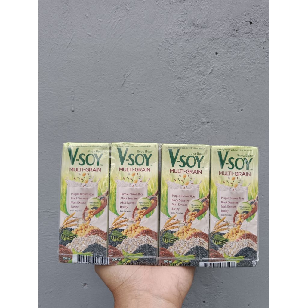 

Susu Kedelai Vsoy Multi Grain 200 ML