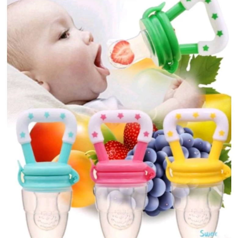 Gigitan Buah Bayi Empeng Dot BPA Free