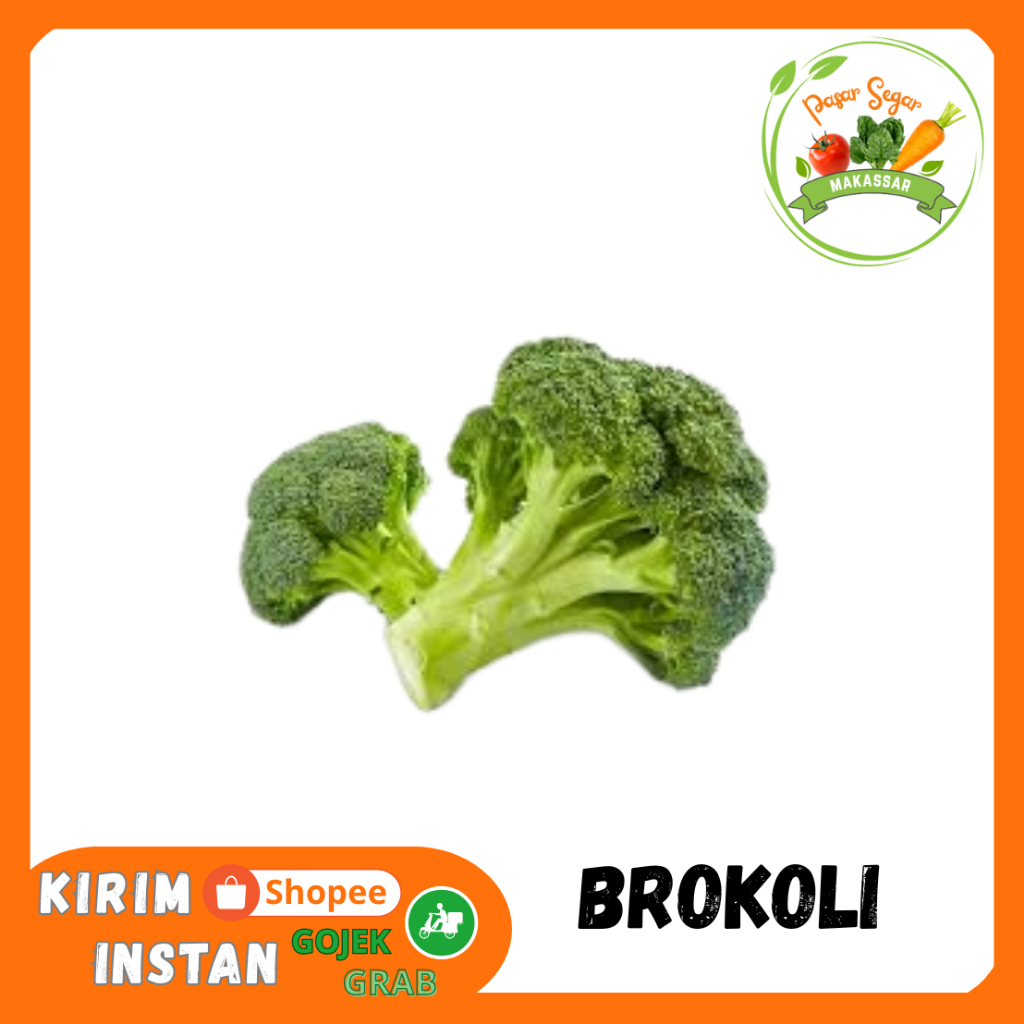 

Sayur Brokoli Segar 500 Gram, Pasar online makassar