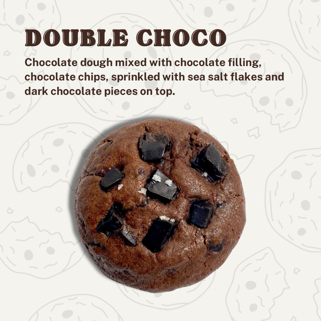 

Soft Baked Cookies | Double Choco
