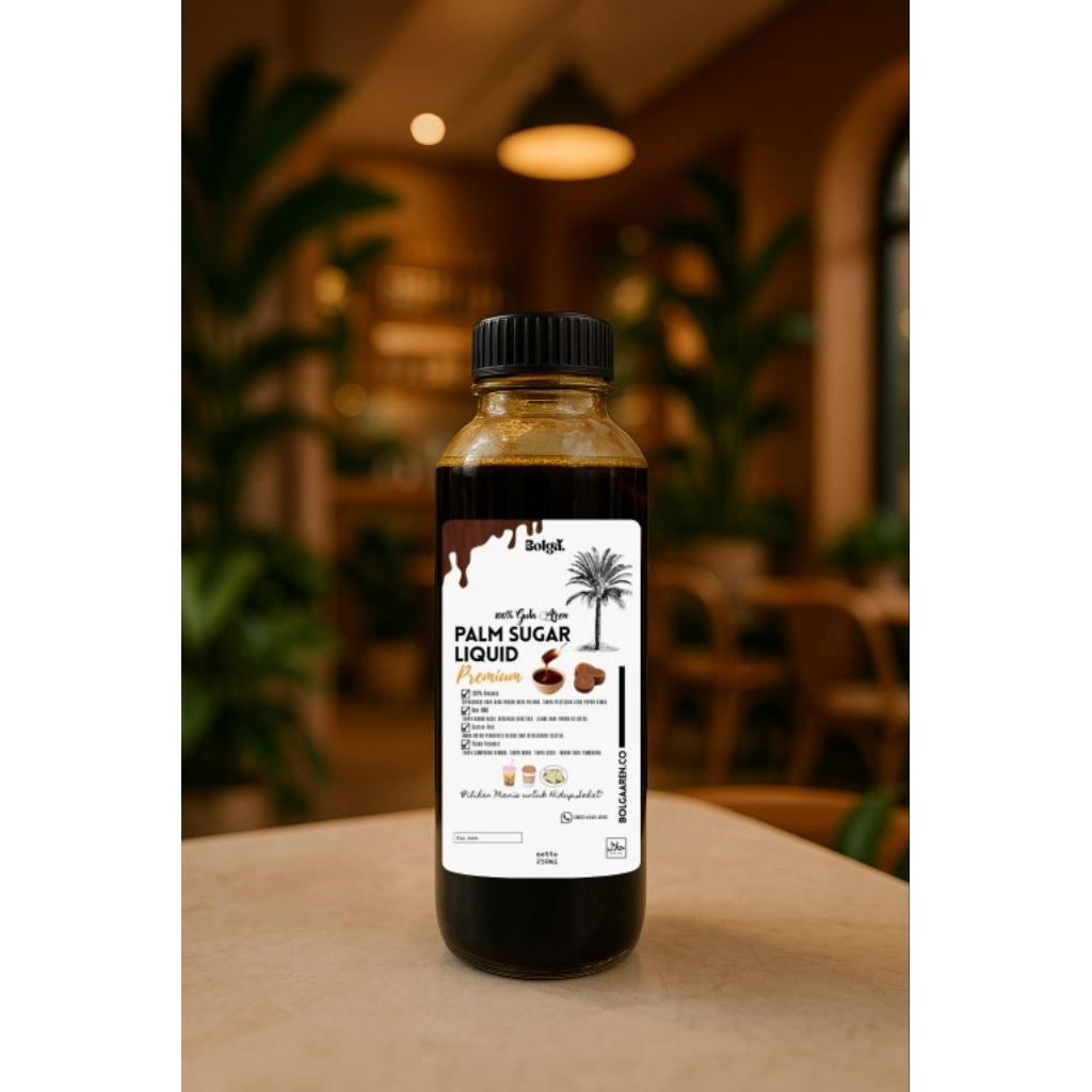 

Gula Aren Cair/Liquid - 250ml Premium Asli Alami | Cocok untuk kopi, boba, minuman kekinian, Kafe & UMKM