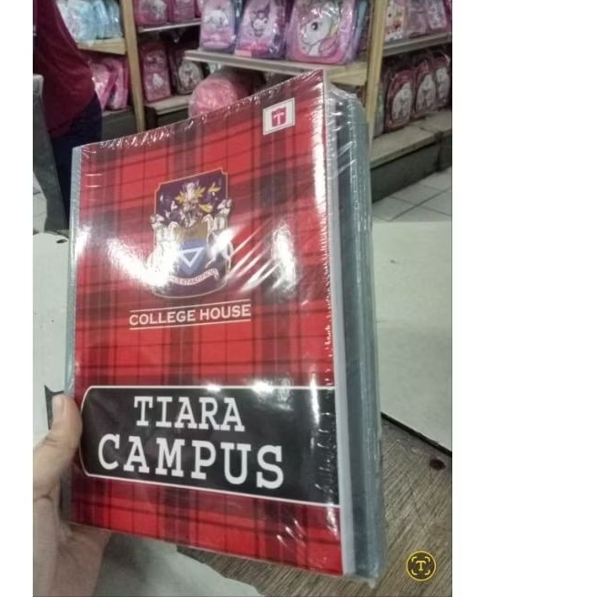 

Buku tulis TIARA CAMPUS quarto 38 lembar dan 58 lembar