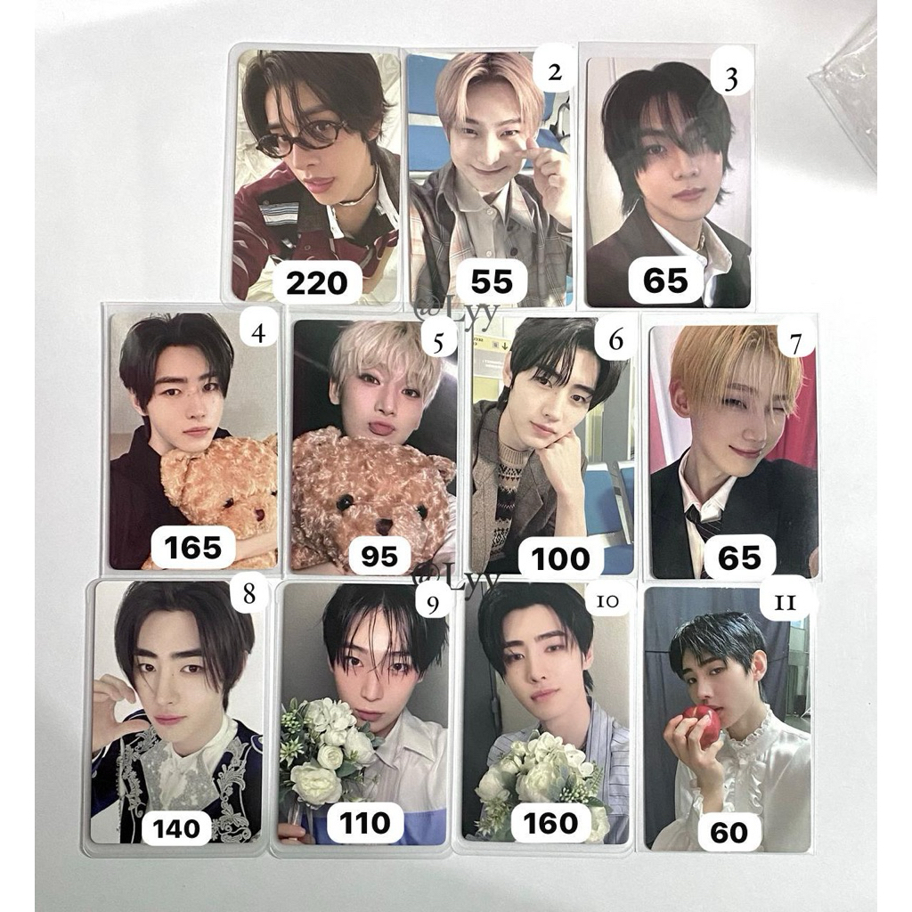 Photocard enhypen sunghoon sunoo dicon spc en connect