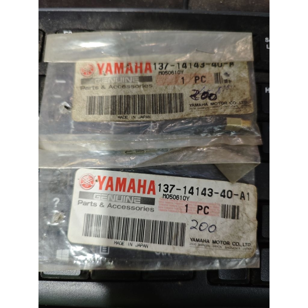 MAIN JET SPUYER MINYAK KARBURATOR 200 RXKING RX KING RXZ RXS TOUCH TZM ORI ASLI ORIGINAL YAMAHA JAPA