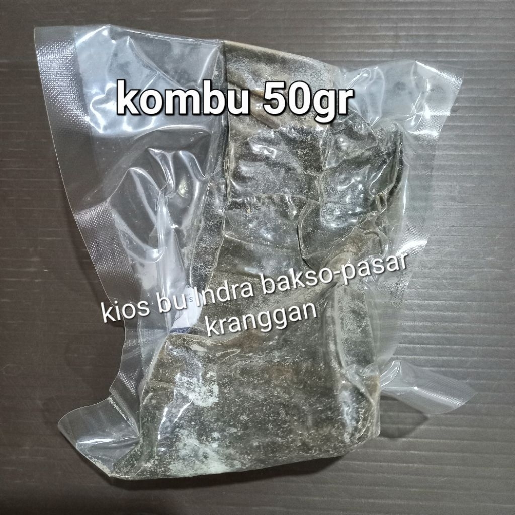 

kombu konbu 50 gr dashima kelp rumput laut dry seaweed dashi kaldu