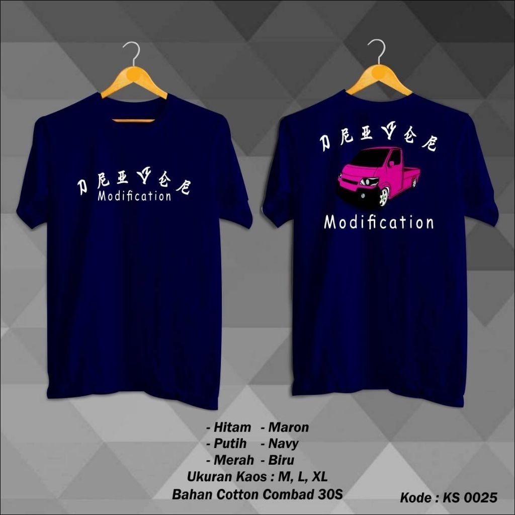 Kaos grandmax modification pick up series kaos grandmax tebal 24s cod