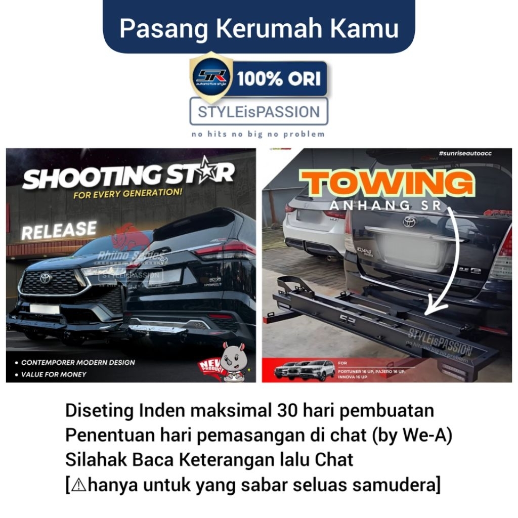 Towing Anhang Angkut Motor Towbar Carrier Motorcycle